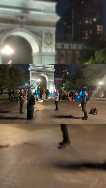 Photo of late night flow juggle spin jams