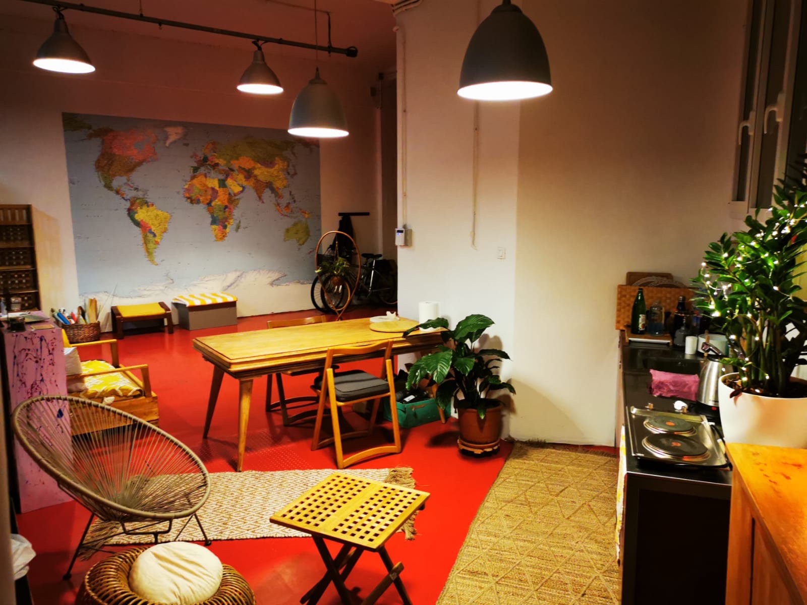 Photo of sunset dance space
