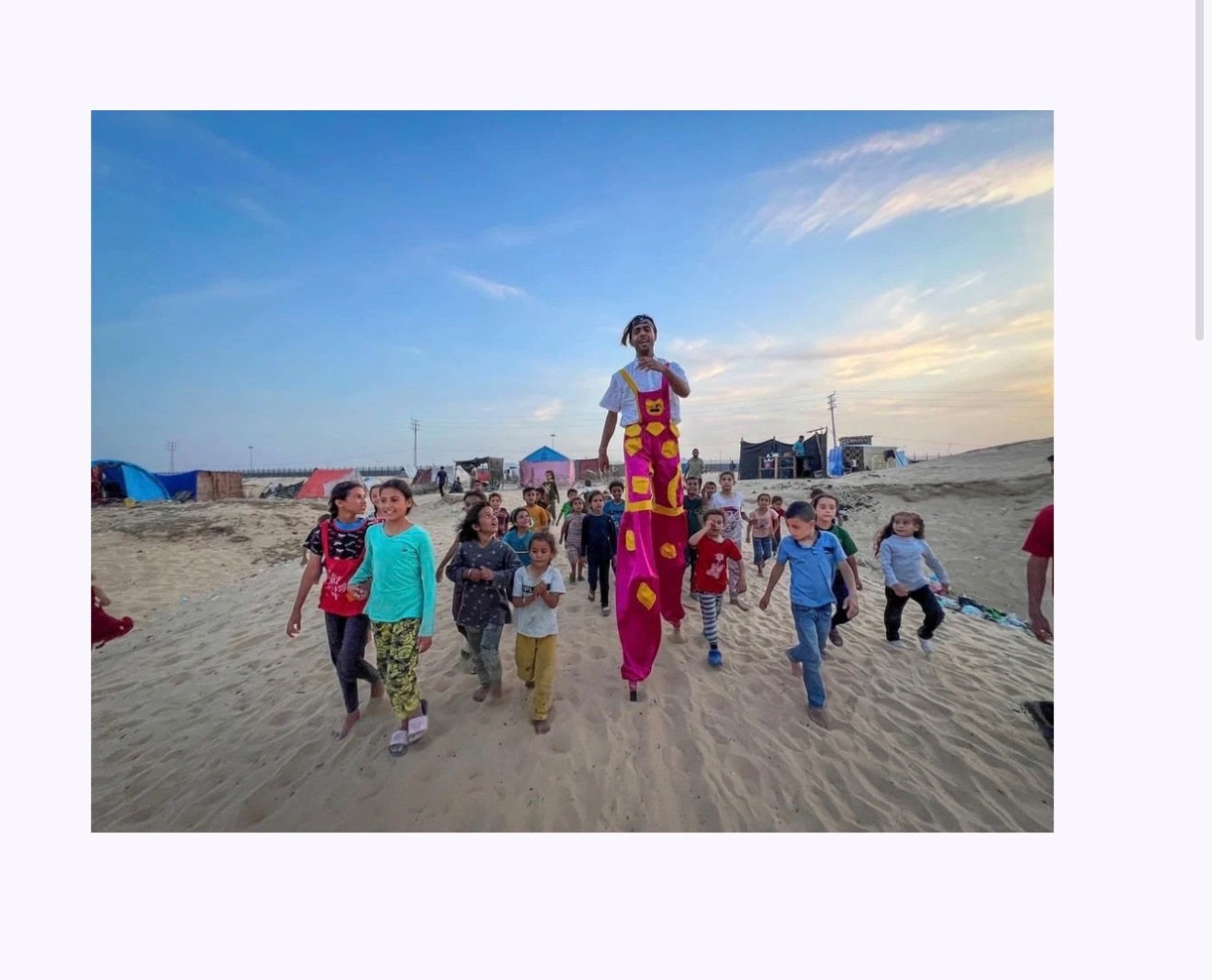 Photo of free Gaza Circus center